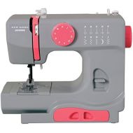 Janome Graceful Gray Basic, Easy-to-Use, 10-Stitch Portable, Compact Sewing Machine with Free Arm only 5 pounds