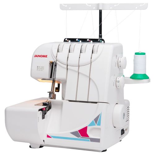  Janome MOD-8933 Serger with Lay-in Threading, 3 and 4 Thread Convertible with Differential Feed