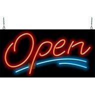 Jantec Sign Group Elegant Open Neon Sign Large