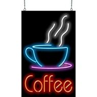 Jantec Sign Group Coffee w/Cup Neon Sign Large