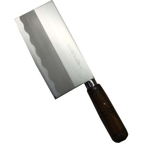  JapanBargain, Japanese Butcher Knife High Carbon Stainless Steel Chinese Chopping Knife Kitchen Cleaver chef knives with Wooden Handle for Home and Restaurant, Made in Japan