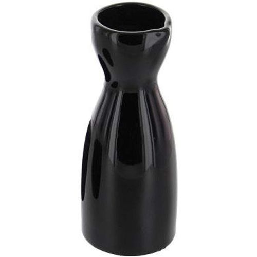  [아마존베스트]JapanBargain, Porcelain Sake Carafe Sake Bottle for Cold Sake and Hot Sake Microwave Safe (1, 4 oz - Black)