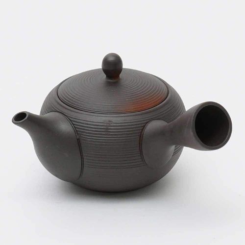  Japanese Teapot Kyusu Tokoname Youhen, Clay Teapot 11.8 fl.oz. Fusen Y264