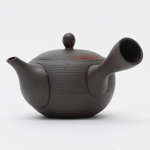  Japanese Teapot Kyusu Tokoname Youhen, Clay Teapot 11.8 fl.oz. Fusen Y264
