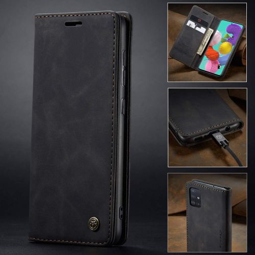  [아마존베스트]Japezop Samsung Galaxy A51 Case,Samsung Galaxy A51 Wallet Case Cover,Magnetic Stand Flip Protective Cover Book Style Leather Flip Cover Durable Shockproof Protective Cover for Samsung Gala