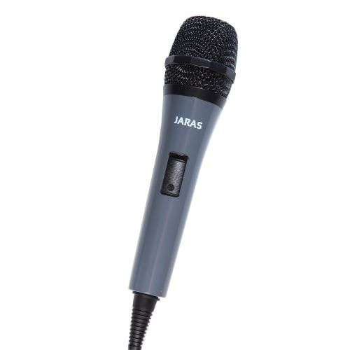  Jaras JJ-504 Dynamic Karaoke Microphone with 13.1 ft Cord & 3.5mm Apapter For Karaoke,Vocal,Instrument