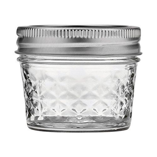  Jarden Ball 4-Ounce Quilted Crystal Jelly Jars with Lids and Bands, Set of 12-3 Pack (Total 36 Jars)