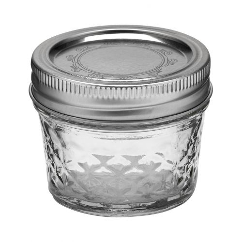  Jarden Ball 4-Ounce Quilted Crystal Jelly Jars with Lids and Bands, Set of 12-3 Pack (Total 36 Jars)