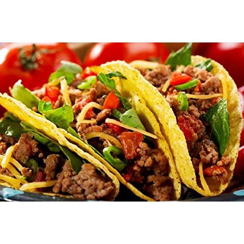  Jarratt Industries, LLC Jarratt Industries, Fiesta Taco Plates, Microwave and Dishwasher Safe, Assorted Colors, Set of 4 Plastic Taco Plates