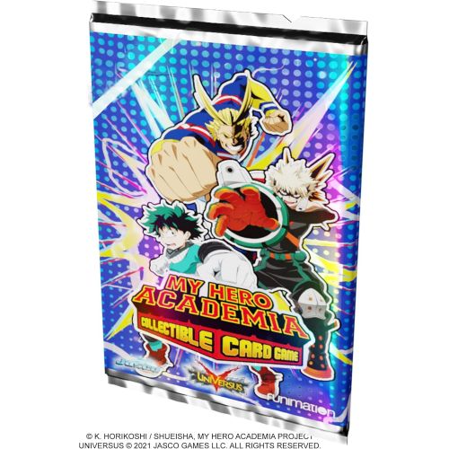  Jasco My Hero Academia Collectible Card Game Series 1 Unlimited 240-card 24-Pack Booster Display Trading Cards for Adults and Teens Ages 14+ 2 Players Avg. Playtime 45+ Mins Made by Jasc