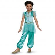 Jasmine Classic Disney Princess Aladdin Costume, One Color, X-Small/3T-4T