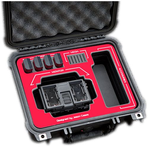  Jason Cases Hard Travel Case for Blackmagic Video Assist 5