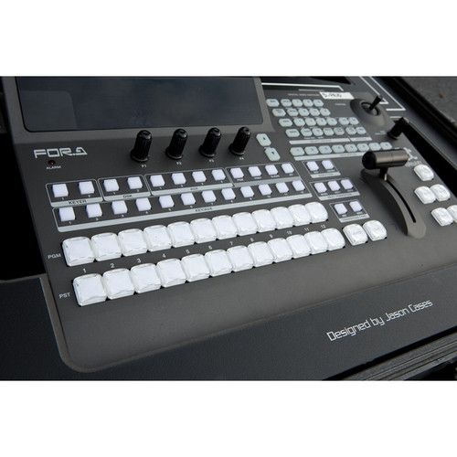  Jason Cases Carry Case for For.A HVS-100 Switcher (Black Overlay)