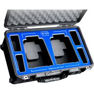 Jason Cases Panasonic UE100 2-Camera Case (Blue Overlay)