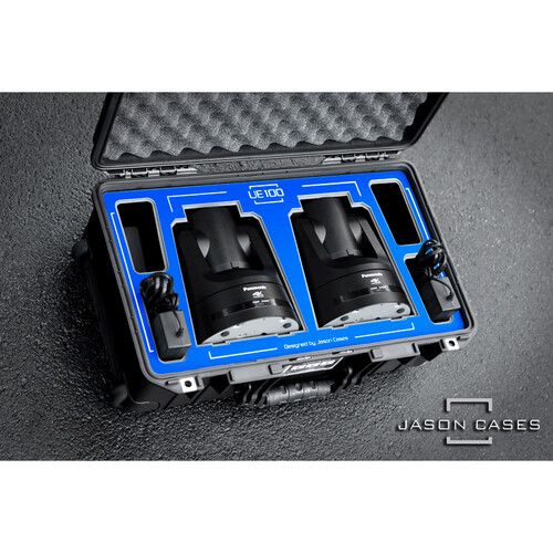  Jason Cases Panasonic UE100 2-Camera Case (Blue Overlay)