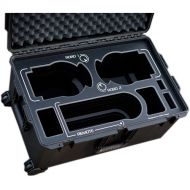 Jason Cases Hard Rolling Case for Sony BRC-H900 Robotic Cameras (Black Overlay)