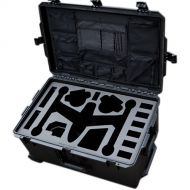 Jason Cases Protective Case for DJI Inspire Quadcopter with Zipper Lid