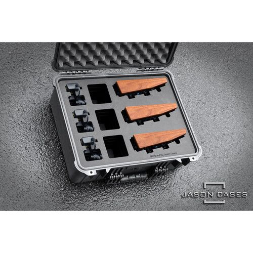  Jason Cases Hard-Shell Carry Case for 3 x Moog MF102 Moogerfooger Pedals