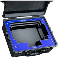 Jason Cases Flanders DM170 Monitor Case with Blue Overlay