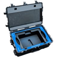 Jason Cases Hard Travel Case for Sony A250 Monitor (Blue Overlay)