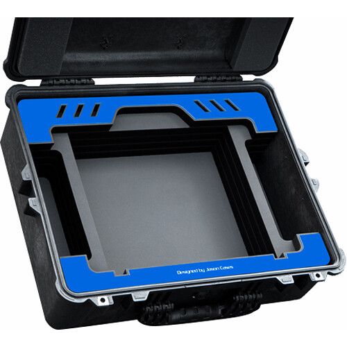  Jason Cases Monitor Case for SmallHD Vision 17 (Blue Overlay)