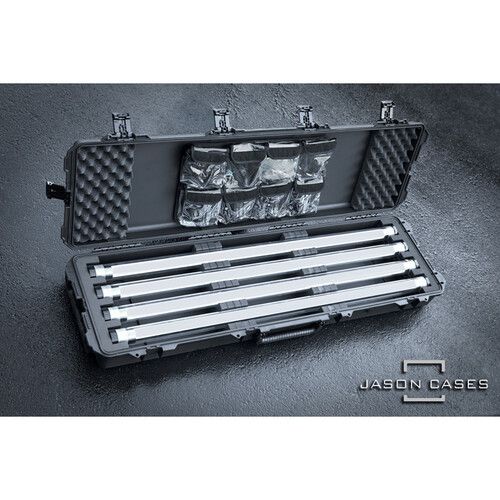  Jason Cases Nanlite Waterproof PavoTube 4-Light Case