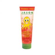 Jason Natural Products Kids Only Strawberry Toothpaste, 4.2 Ounce - 6 per case.