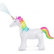 [아마존 핫딜]  [아마존핫딜]Jasonwell Unicorn Sprinkler Inflatable Unicorn Water Toys Outdoor Inflatable Ginormous Unicorn Yard Sprinkler for Kids (L)