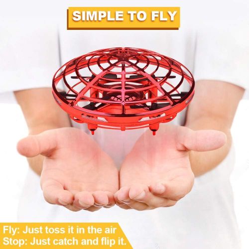  [아마존 핫딜] [아마존핫딜]Jasonwell Hand Operated Drone for Kids Toddlers Adults - Hands Free Mini Drones for Kids Flying Toys Gifts for Boys and Girls Hand Drone Kids Self Flying Drone