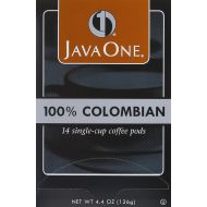 Java One Colombian 100% Coffee, 14-Count Pods (Pack of 6)