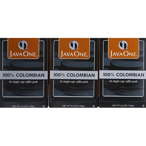  Java One Colombian 100% Coffee, 14-Count Pods (Pack of 6)