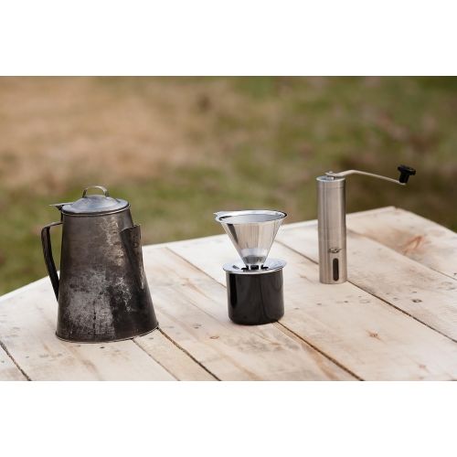  [아마존베스트]JavaPresse Pour Over Coffee Maker with Stand | Clever Hand Drip Brewer with Reusable Filter Dripper