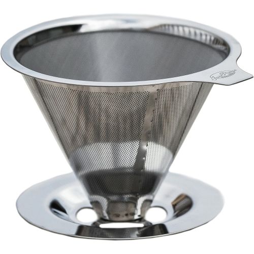  [아마존베스트]JavaPresse Pour Over Coffee Maker with Stand | Clever Hand Drip Brewer with Reusable Filter Dripper