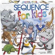 SEQUENCE for Kids -- The 'No Reading Required' Strategy Game by Jax and Goliath, Multi Color, 11 inches (2-4 players) (Packaging May Vary)