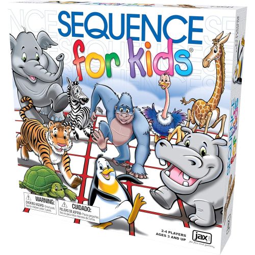 해즈브로 [아마존베스트]SEQUENCE for Kids -- The No Reading Required Strategy Game by Jax