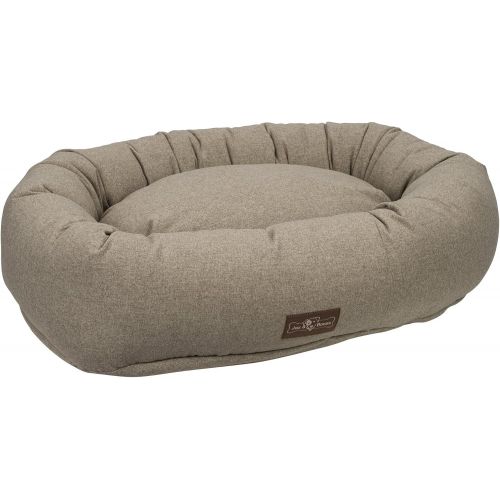  Jax & Bones Jax and Bones Sesame Standard Wool Blend Donut Dog Bed