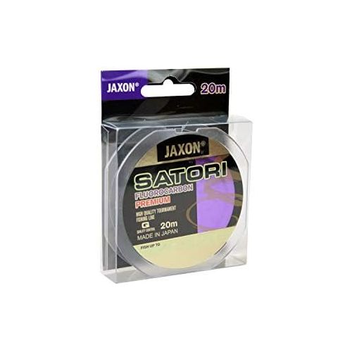  [아마존베스트]Jaxon Satori Fluorocarbon Premium Fishing Line 20 m Spool 0.10-0.60 mm