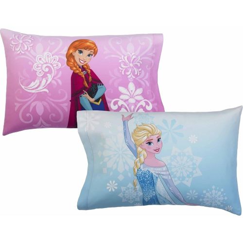  Jay Franco & Sons Disneys Frozen Nordic Frost Room in a Bag comes with Twin/Full Comforter, Pillow Buddy, 3 pc Twin Sheet Set, Curtains and Blanket #866350253