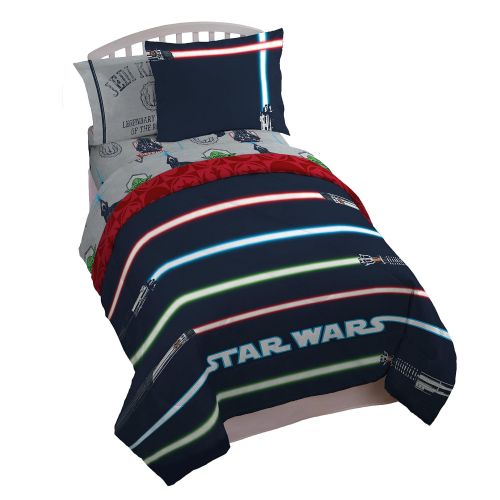  Jay Franco Star Wars Classic Lightsaber Full Bed In A Bag