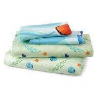 Jay Franco Finding Dory Marine Adventure Sheet Set - Dory and Nemo, Just Keep Swimming - Soft and Comfortable Microfiber Sheets (Twin)