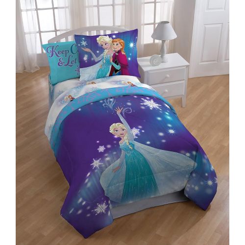  Jay Franco Disney Frozen Magical Winter 7 Piece Full Bed In A Bag