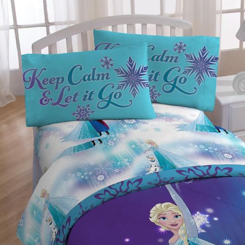  Jay Franco Disney Frozen Magical Winter 7 Piece Full Bed In A Bag