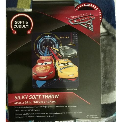  Jay Franco Cars 3 Silky Soft Throw