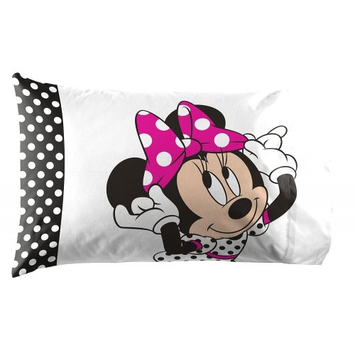  Jay Franco Disney Minnie Mouse Dots are the New Black 5 Piece Twin Bed In A Bag