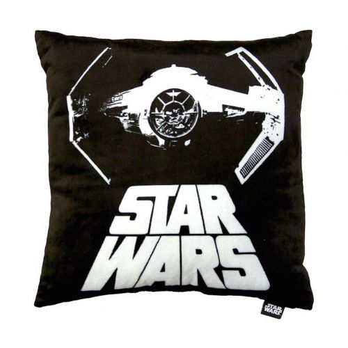  Jay Franco Star Wars Tie Fighter Decorative Pillow, Black