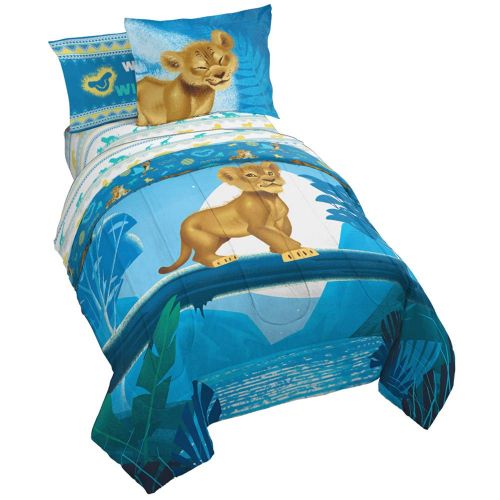  Jay Franco Disney Lion King Wild Side Twin Bed Set,