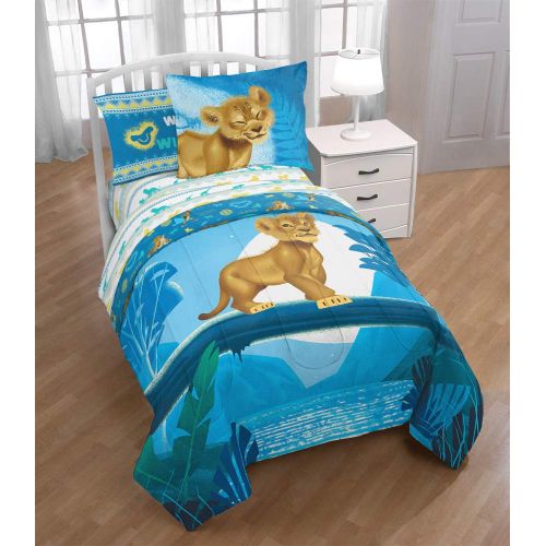  Jay Franco Disney Lion King Wild Side Twin Bed Set,