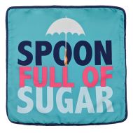 Jay Franco Disney Mary Poppins Spoon Full of Sugar Decorative Pillow Cover - Kids Super Soft 1-Pack Throw Pillow Cover - Measures 15 Inches x 15 Inches (Official Disney Product)