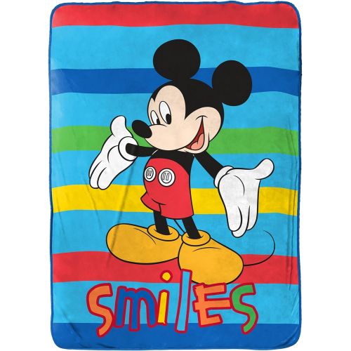  Jay Franco Disney Junior Mickey Mouse Clubhouse Play Twin Fleece Blanket, 62 X 90
