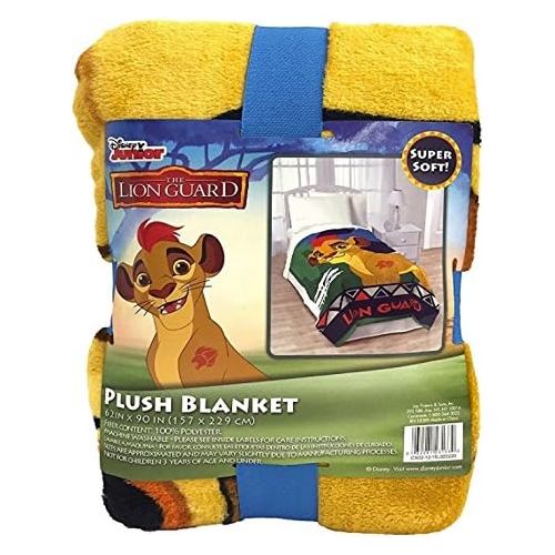  Jay Franco Disney Junior Lion Guard All for One Twin 62 x 90 Plush Blanket